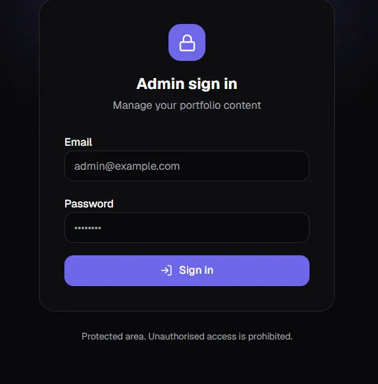 You'll get full control over the site